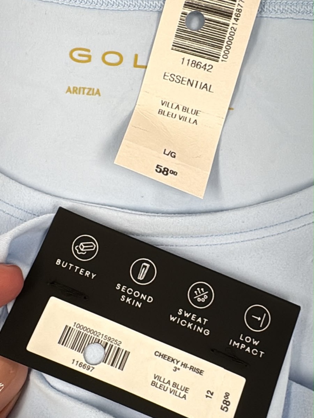 NWT aritzia butter set - Picture 2 of 2